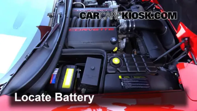 2002 Chevrolet Corvette 5.7L V8 Convertible Batterie Début de saut